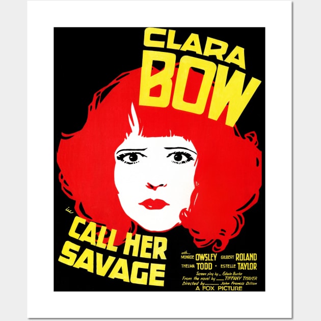 Call Her Savage (1932) Wall Art by Scum & Villainy